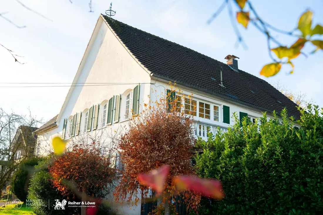 Haus im Bergischen Land, vermittelt von Reiher & Löwe