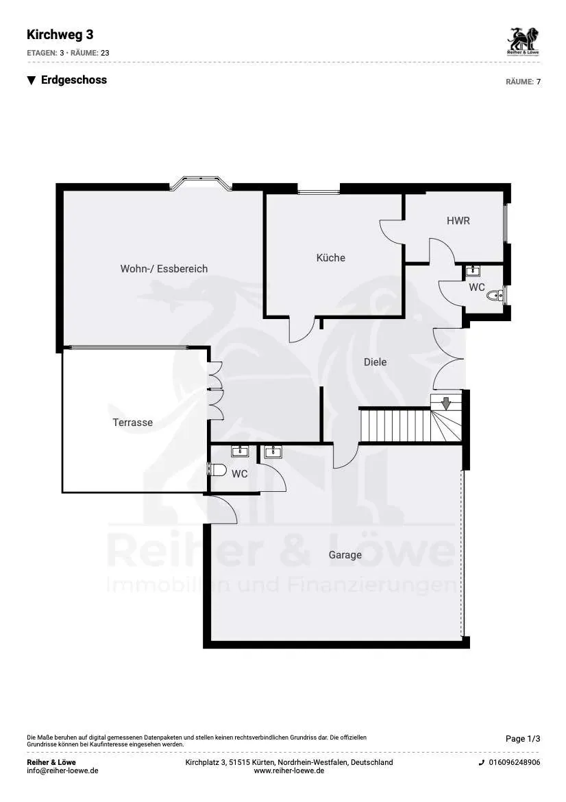 Grundriss: Grundriss Erdgeschoss