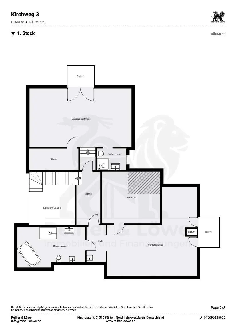 Grundriss: Grundriss Obergeschoss