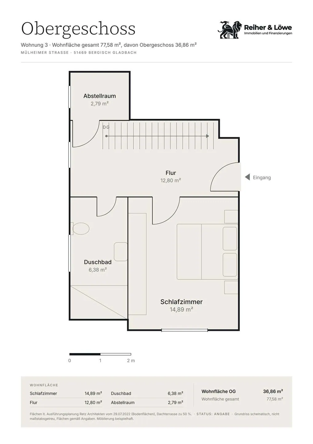 Grundriss: Grundriss Obergeschoss